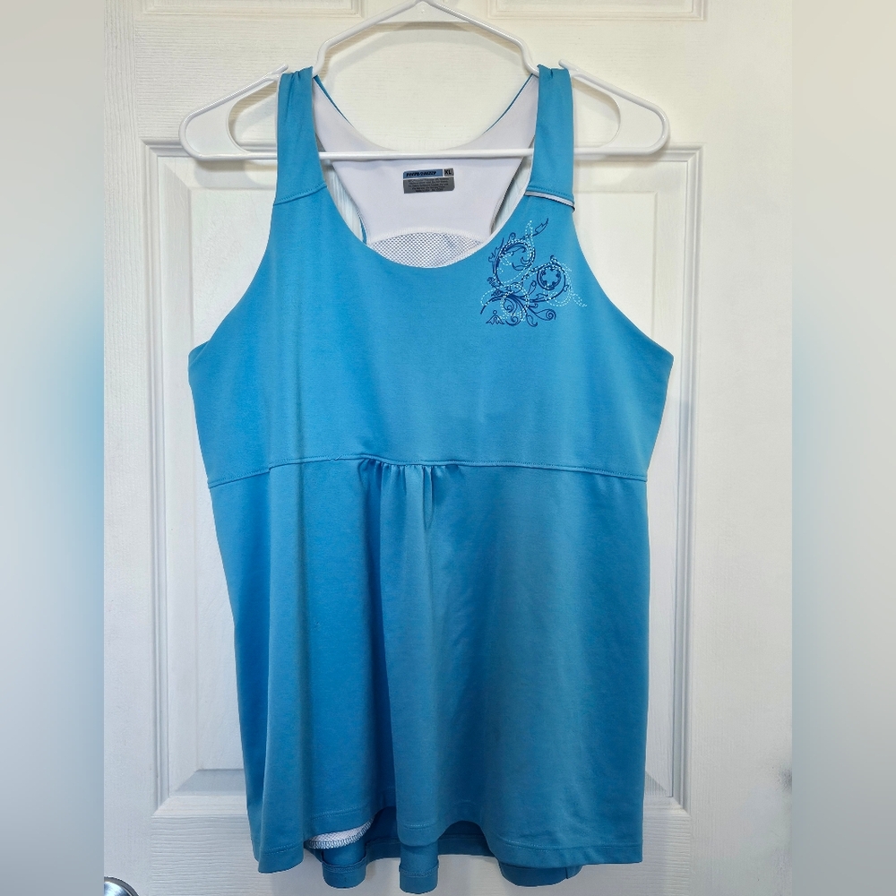 Novara White XL Bikujg Or Activewear Tank Top